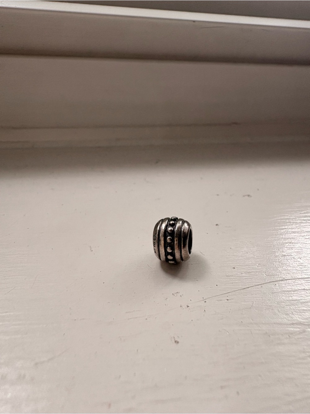 Pandora Bundle!! Silver Bead Spacers with Dot and Rib Detailing